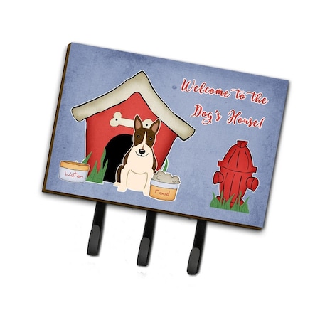 Carolines Treasures Dog House Collection Bull Terrier Dark Brindle Leash or Key Holder BB2890TH68